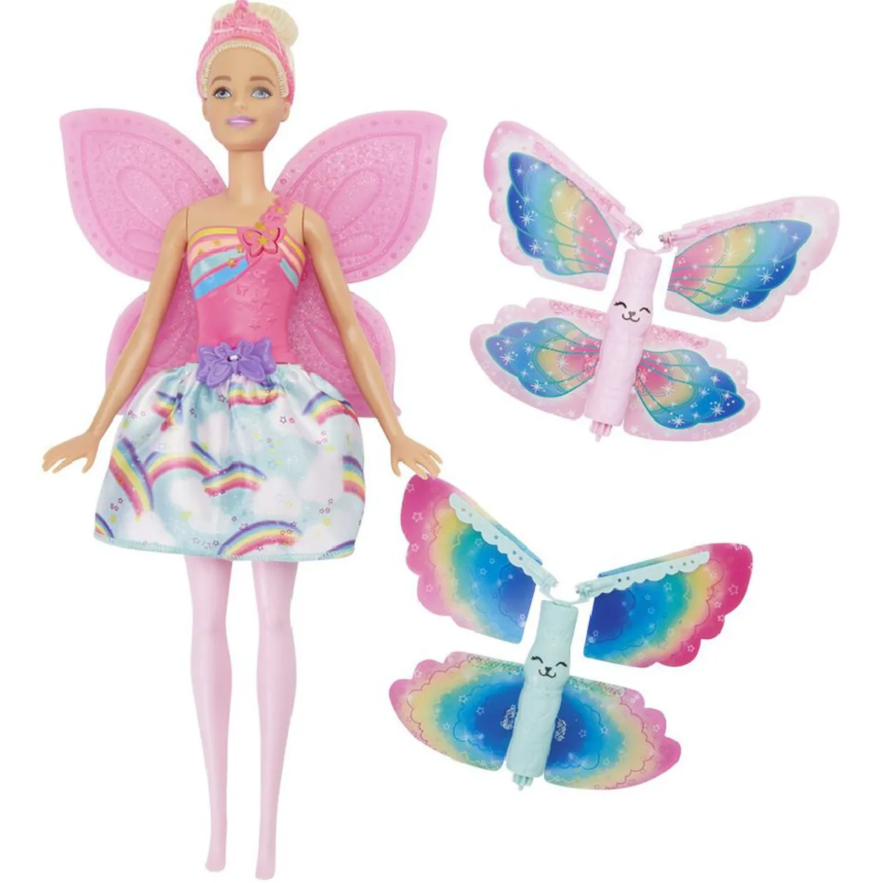 Barbie volante Dreamtopia fée papillon