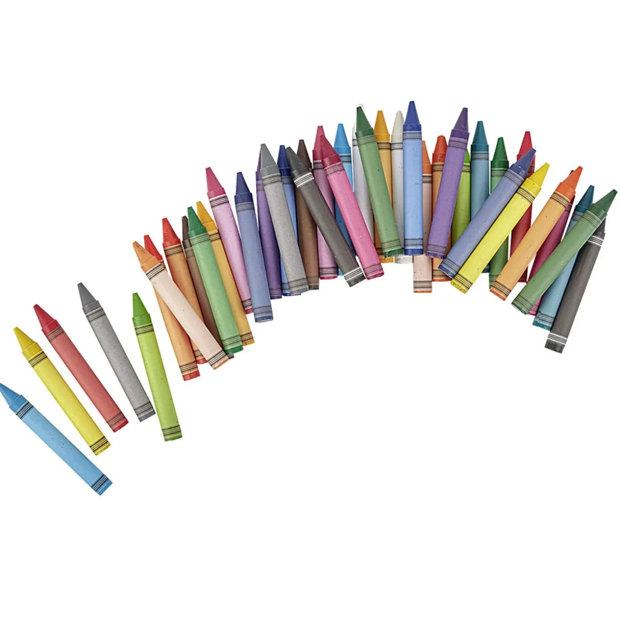 Baril Créatif crayons de cire 40 pièces