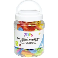 Baril Créatif lettres magnétiques 78 pièces