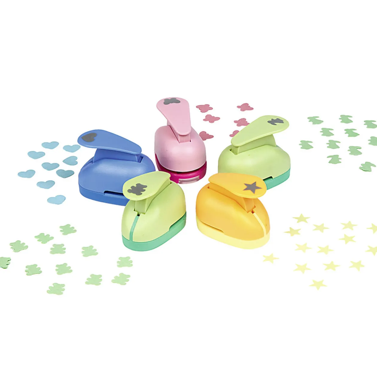 Baril Créatif perforatrices 5 pièces