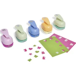 Baril Créatif perforatrices 5 pièces