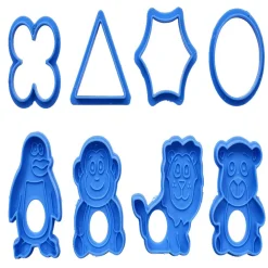 Baril de 4 pâtes à modeler 120g avec accessoires de moulage