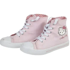 Basket montante Hello Kitty rose blanc T24/34