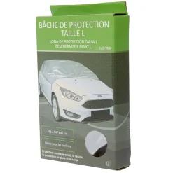 Bâche de protection voiture grise taille L