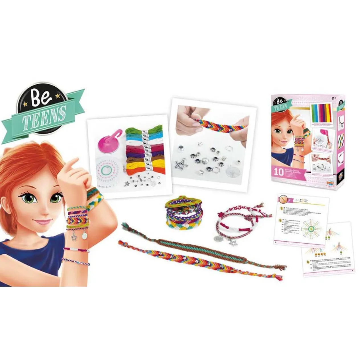 Bijoux créatifs 10 bracelets d'Amitié