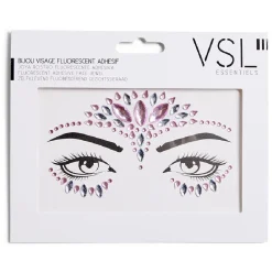 Bijoux de visage adhésifs - 3 modèles