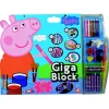 Bloc de coloriage XL Peppa pig 5 en 1