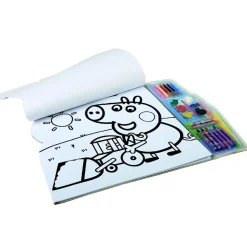 Bloc de coloriage XL Peppa pig 5 en 1