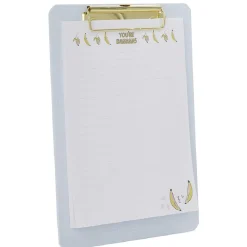 Bloc note à clip motif fruit 100 pages