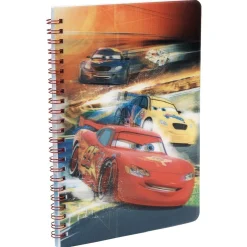 Bloc note lenticulair disney cars, motif flash mcqueen