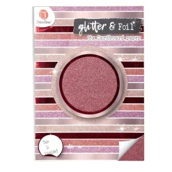 Bloc papier pailleté 14,5x21cm