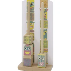 Blocs Totem à empiler en bois certifié FSC®