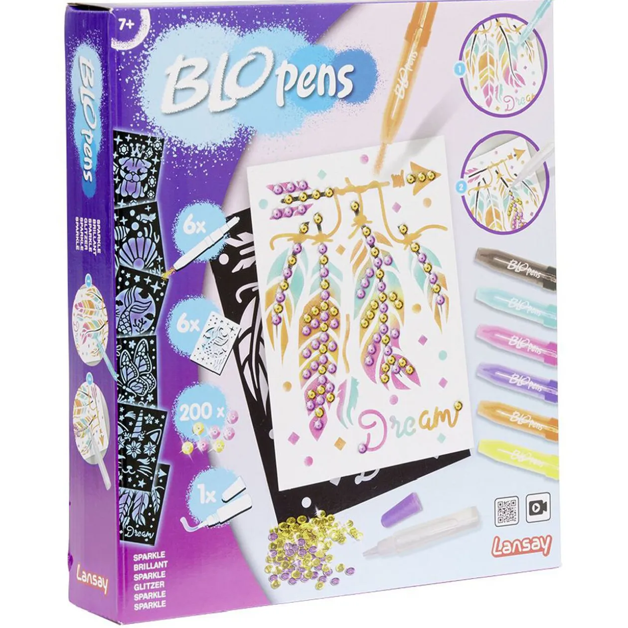 Blopens Feutres magiques dessin étincelant