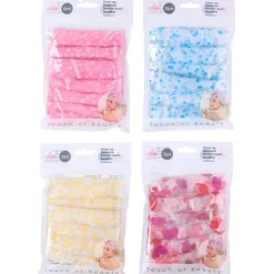 Bonnet de douche en plastique lot de 6