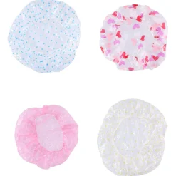 Bonnet de douche en plastique lot de 6