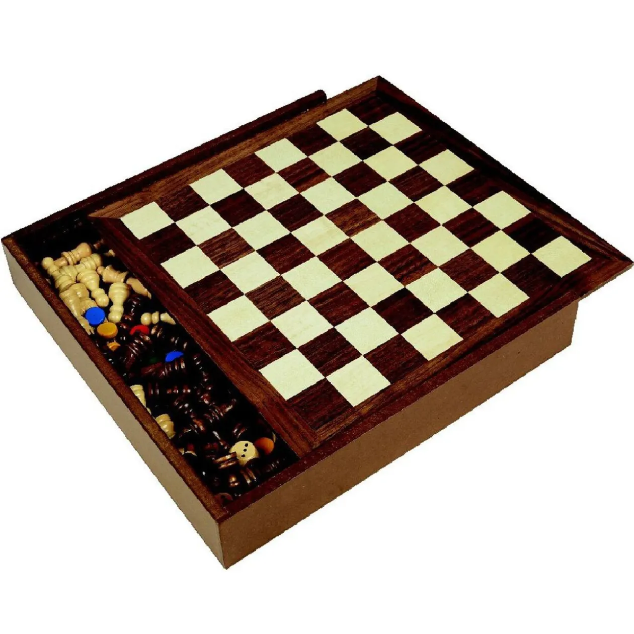 Boîte 5 jeux de société en 1