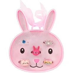 Boîte avec 5 bagues réglables enfant - 3 modèles