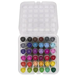 Boîte avec marqueur double pointe multicolore x36