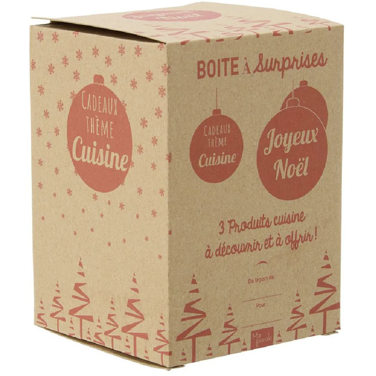 Boîte cadeau surprise cuisine