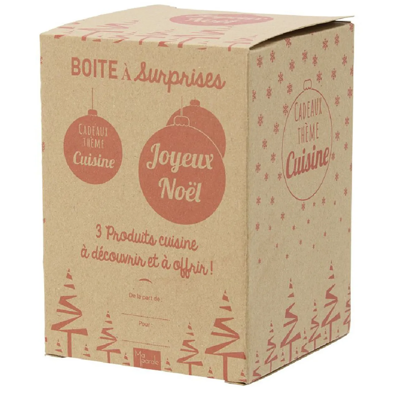 Boîte cadeau surprise cuisine