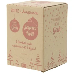 Boîte cadeau surprise Geek