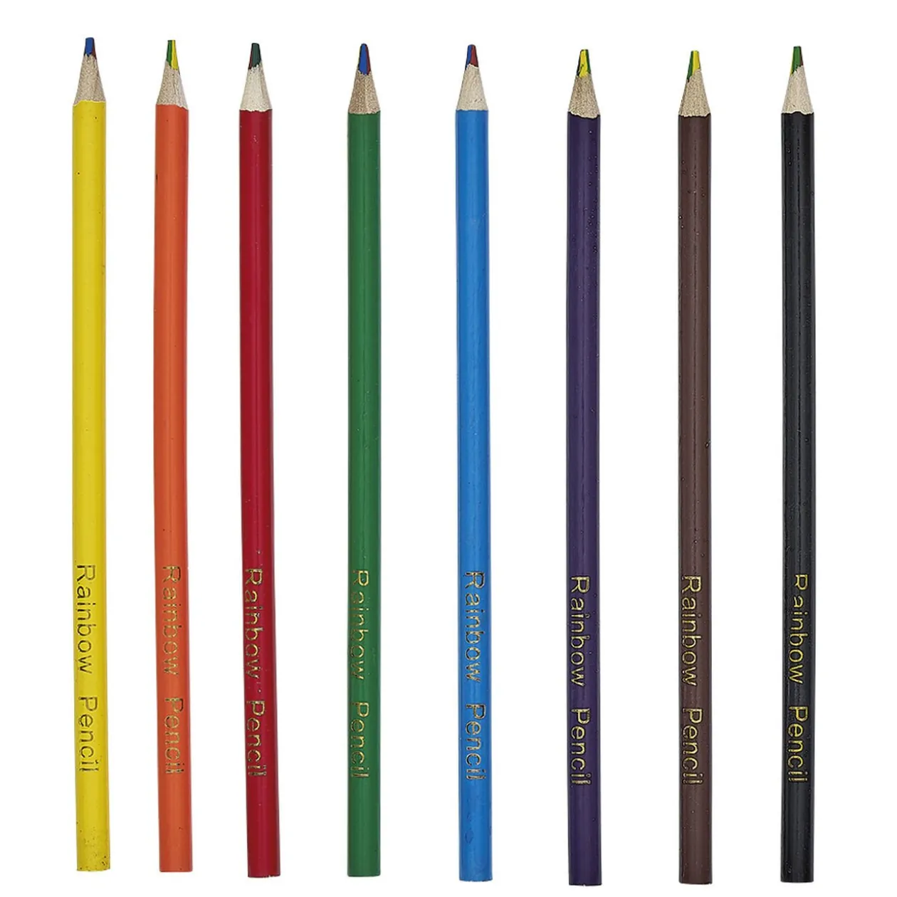 Boîte de 50 crayons de couleurs