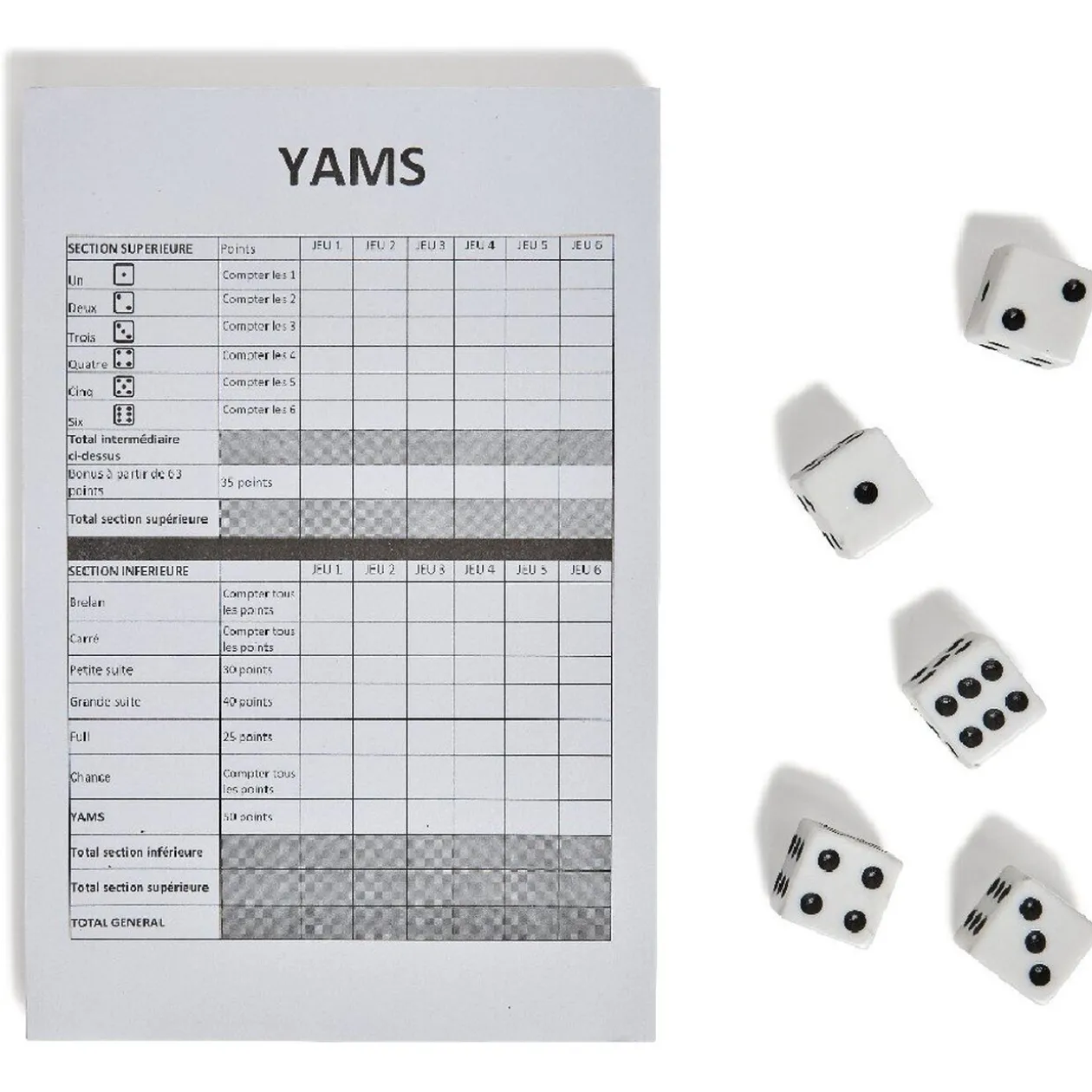 Boîte de 8 jeux de société de voyage