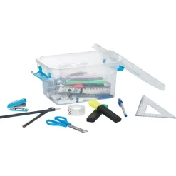 Boîte de fournitures scolaires - School box 70 pièces