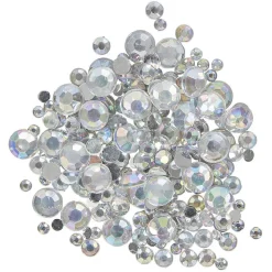 Boîte de gemmes argentées 80 g