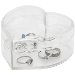 Boîte de rangement forme coeur