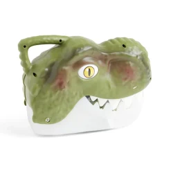 Boîte de rangement tête de dinosaure avec figurines