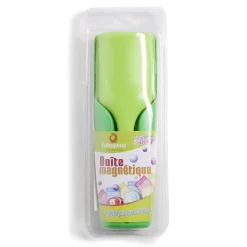 Boîte magnétique pour loto avec aimant et 100 jetons 3en1