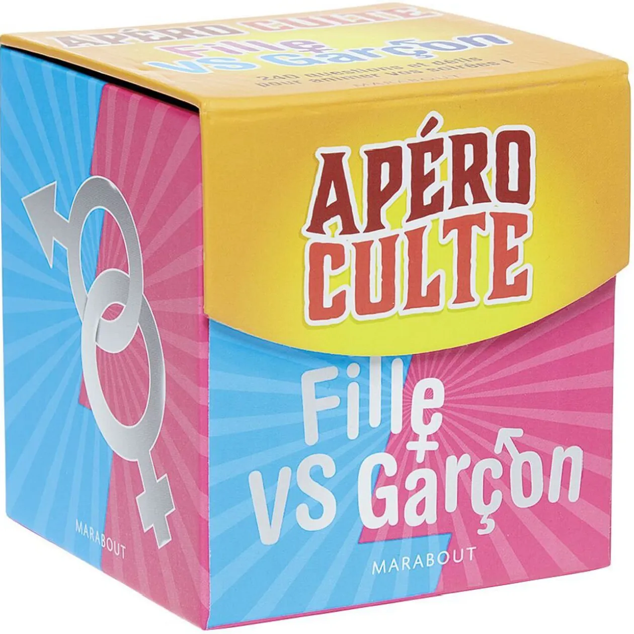 Boîte mini jeu Apéro Culte Fille VS Garçon