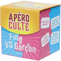 Boîte mini jeu Apéro Culte Fille VS Garçon