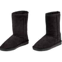 Botte à fourrure pour femme noir taille 36/37