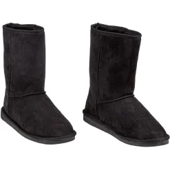 Botte à fourrure pour femme noir taille 40/41