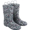 Botte de pluie motif léopard multicolore T28/35