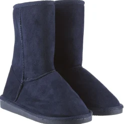 Botte femme Fourure bleu banquise