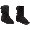 Botte pour enfant fourrée avec un noeud noir brodé à l'arrière T32/33