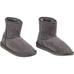 Bottes courtes fourrées femme