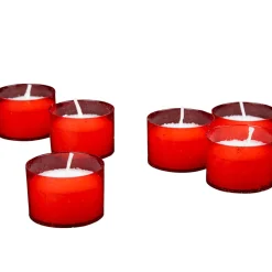 Bougie rouge x6