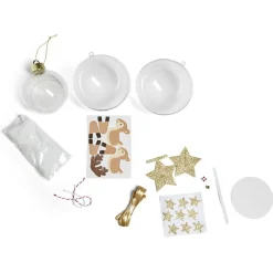 Boule de Noël à personnaliser x2