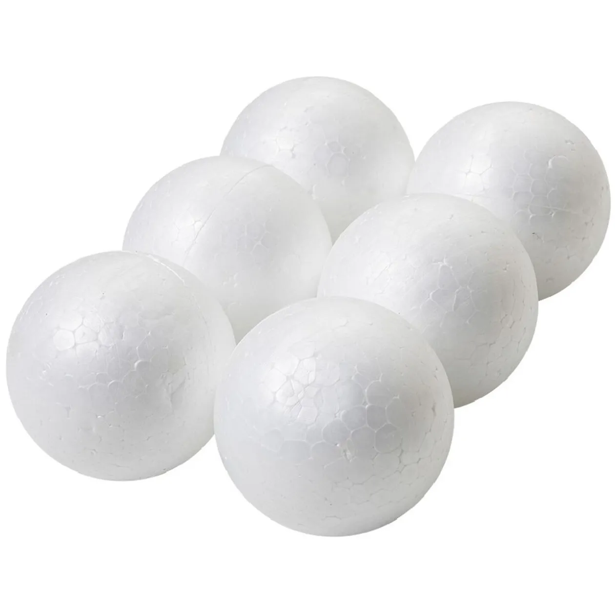 Boule de Noël blanche x6
