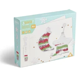 Boule de Noël phosphorécente à confectionner x2