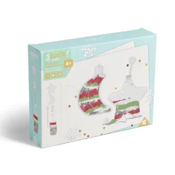 Boule de Noël phosphorécente à confectionner x2