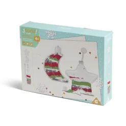 Boule de Noël phosphorécente à confectionner x2