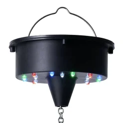 Boule disco à LED Homday Party Ø20xL54,5cm - rotation 360°
