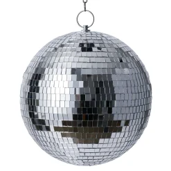 Boule disco à LED Homday Party Ø20xL54,5cm - rotation 360°