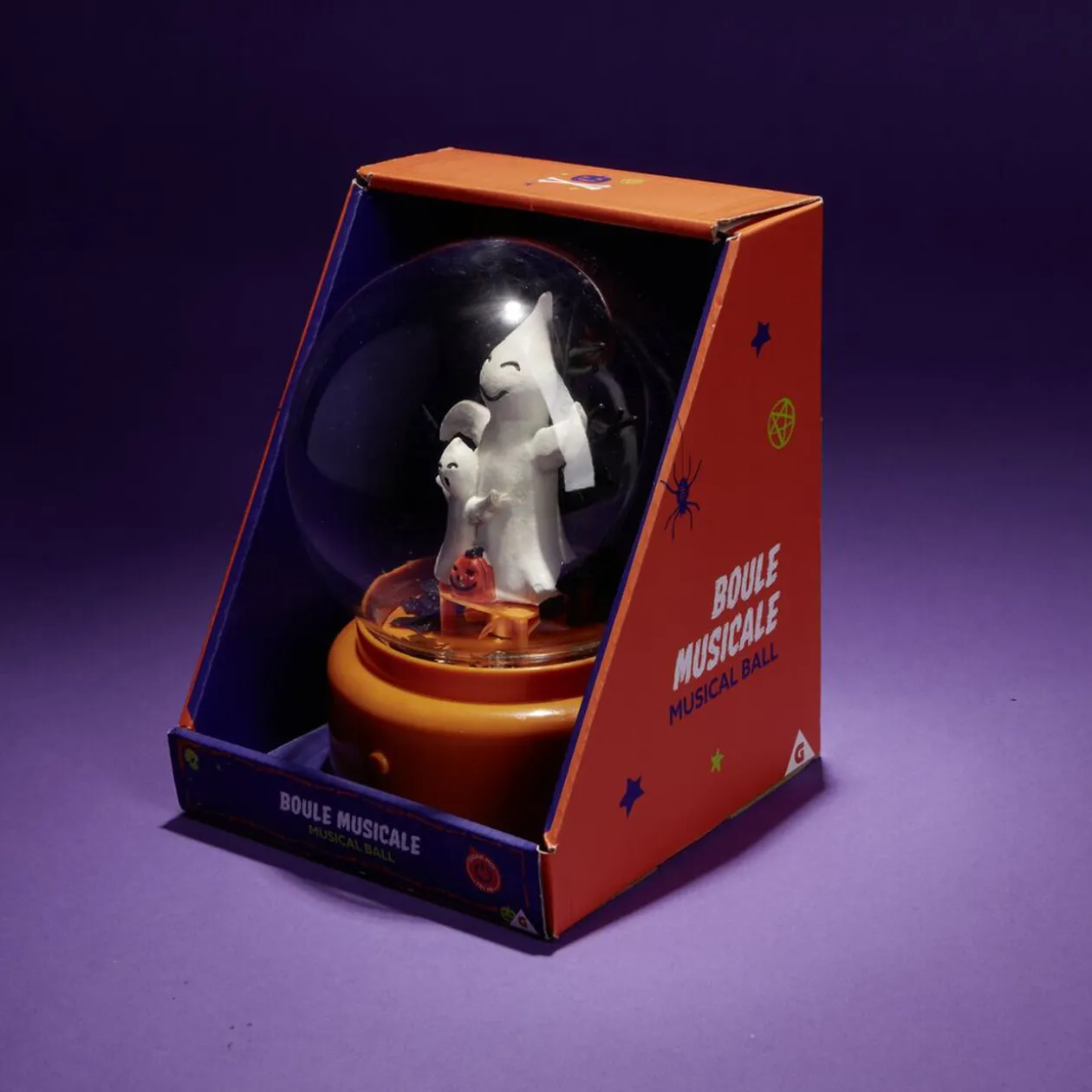Boule musicale Halloween 3 modèles