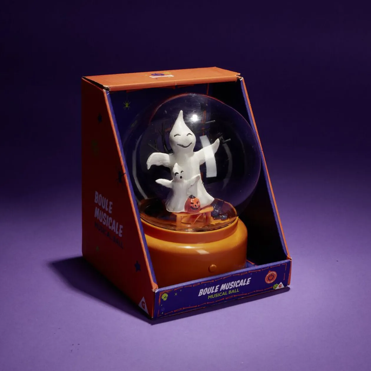 Boule musicale Halloween 3 modèles